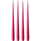 Ester & Erik kaars 4-pack gelakt Deep pink 41/2, 32 cm