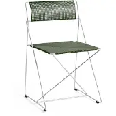 HAY X-Line Indoor Outdoor stoel Autumn green-hot galvanised
