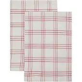 Nicolas Vahé Chef keukendoek 50x70 cm Rood-wit