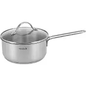 Nordwik steelpan met glasdeksel 1,9 liter Roestvrij staal