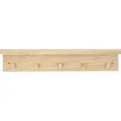 Scandi Living Alley knopplist met plank Eikenhout