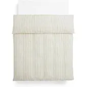 HAY Fineline dekbedovertrek 220x240 cm Ivory