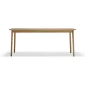 Stolab Prima Vista tafel Eikenhout naturel olie-180cm-1 inlegblad
