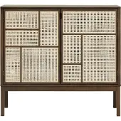 Design House Stockholm Air dressoir Donker eiken, 120x110 cm, met poten