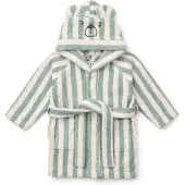 Liewood Lily badjas peppermint crème-de-la-crème streep 3-4 jaar