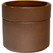 Arabia Kirnu Decorative Jar 11x10 Cm Brown - Dozen en kisten Vitroporcelain Dark Brown - 1080023
