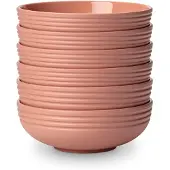 NJRD Lines kom Ø16 cm 6-pack roze