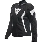 Dainese Avro 5 S26 dames motorjas, zwart/wit, maat 48