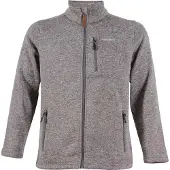 True North Heren Flatfleece Jas Donkergrijs Dk-Grey