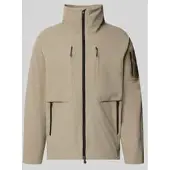 Boss green Regular fit trainingsjack met Labelpatch Model 'OW_GLOBE'