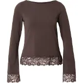 ONLY Shirt 'ONLLIVE LOVE' chocoladebruin
