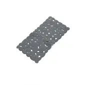 Coppens Wicotex badmat antislip- antraciet 75x36cm stones