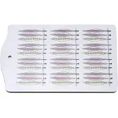 Almedahls Picknick serveerplank 20x30 cm Blauwroze-multi