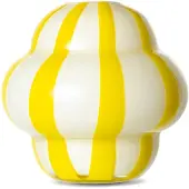 By On Curlie vaas 20 cm Geel
