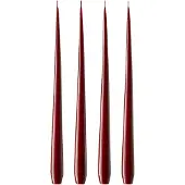 Ester & Erik kaars 4-pack gelakt Deep wine 44/2, 42 cm