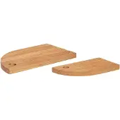 Hubsch Split Snijplanken Naturel (set van 2)