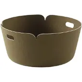 Muuto Restore opbergmand rond Brown Green