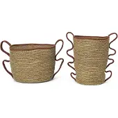 Ferm Living Verso Manden - Set of 2 Brick