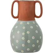 Bloomingville Hercule vaas 20 cm Groen-bruin