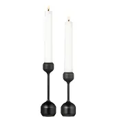 Lind DNA Kaarshouder Silhouette Set 120 + 145 Black Steel