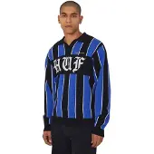HUF Midfield Jersey Casual sweater heren Blauw S