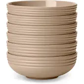 NJRD Lines kom Ø16 cm 6-pack beige