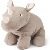 Liewood Barnaby Rhino knuffel neushoorn large Stone beige