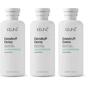 Keune 3 STUKS - Care Dandruff Detox Purifying Shampoo 300 ml