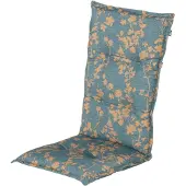 Hartman Tuinkussen Hoge Rug Aiko Blauw 123 X 50 Cm
