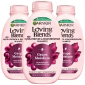 Garnier 3x Loving Blends Grape Moisture Shampoo 300 ml