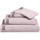 Vandyck Handdoek Home Petit Ligne Sepia Pink (60 x 110 cm)