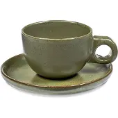 Serax Koffiekop Surface Tableware By Sergio Herman Camo Green 130 ml