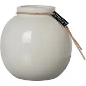 ERNST Vaas Keramiek Wit 10 Cm - Vazen Steengoed White - 270560