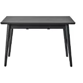 NJRD VIOR eettafel 90x120 cm Zwart gelakt eiken