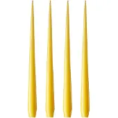 Ester & Erik kaars 4-pack gelakt Lemon drop 15-0, 32 cm