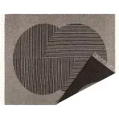 NJRD Circles wollen plaid 130x185 cm Bruin