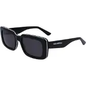 Karl Lagerfeld Zonnebril - - KL6101S-001 - Geïntroduceerd - Zwart - Blauwe lenzen Cat.3