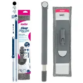 Sorbo Multi Click vloerwisser (46 cm) met ergonomische steel (135 cm)