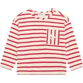 Noppies Shirt ivoor / rood