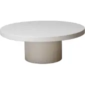 Giga Meubel Loungetafel Eden Rond Beige 90cm