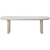 Giga Meubel Tuintafel Maya Deens Ovaal Beige 200cm