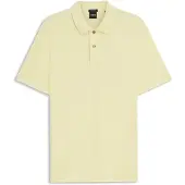 BOSS Pallas-polo van katoenpiqué met logostiksel