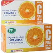 ESI Vitamine C Pure 1.000 mg, langzame afgifte, 30 tabletten