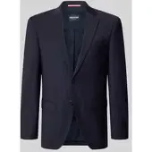 HECHTER PARIS slim fit 2-knoops colbert met klepzakken