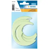Herma 15018 Stickers Glow in the dark Maan - 7 stuks