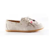 DWRS label Latty fringes sand Suede Dames | Maat 41