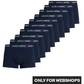 Jack & Jones Boxershorts 'JACSOLID' donkerblauw