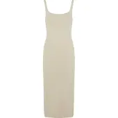 Urban Classics Jurk crème