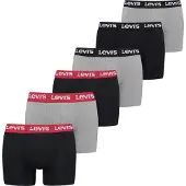 Levi's Boxershorts lichtgrijs / rood / zwart / wit