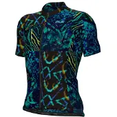 ALÉ - Pragma Caraibi S/S Jersey - Fietsshirt 5XL, blauw